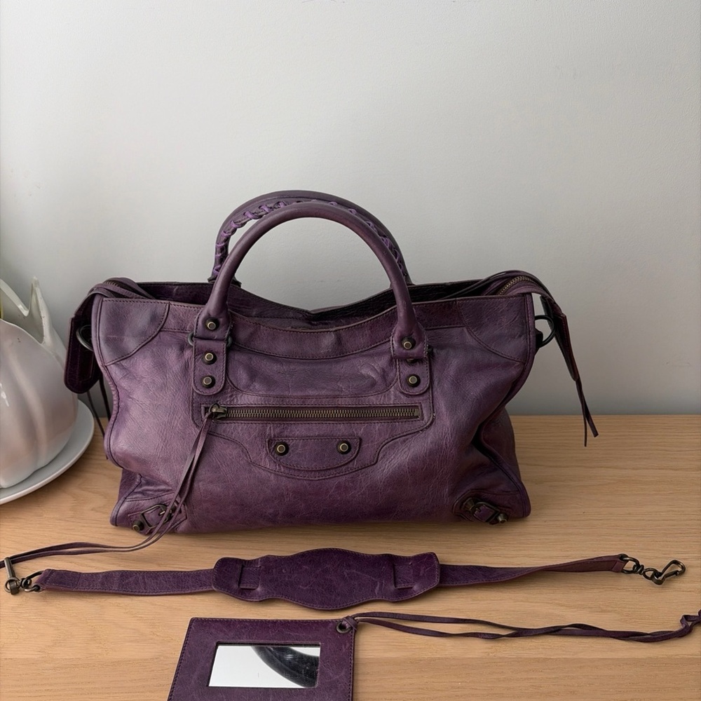 Balenciaga City Bag 2009 Grape